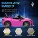 preview thumbnail 6 of 16, Qaba 12V Kids Electric Car, Maserati Gran Turismo Licensed Ride on Car for Kids with Remote Control, Black