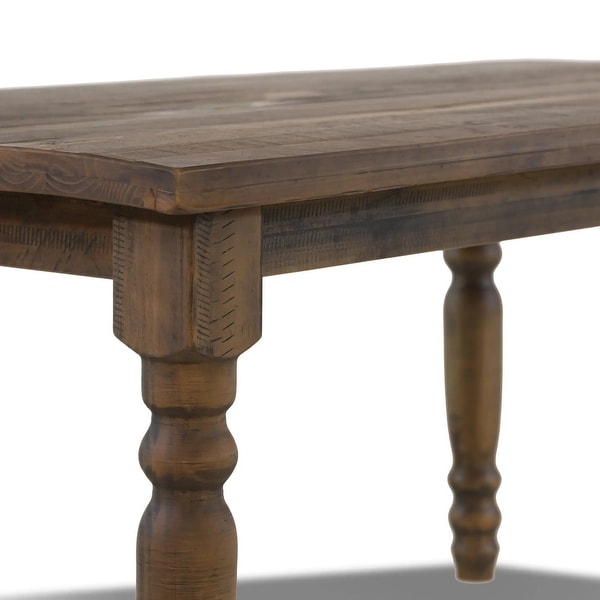 Grain Wood Furniture Valerie 63 inch Solid Wood Dining Table Bed Bath Beyond 20603162