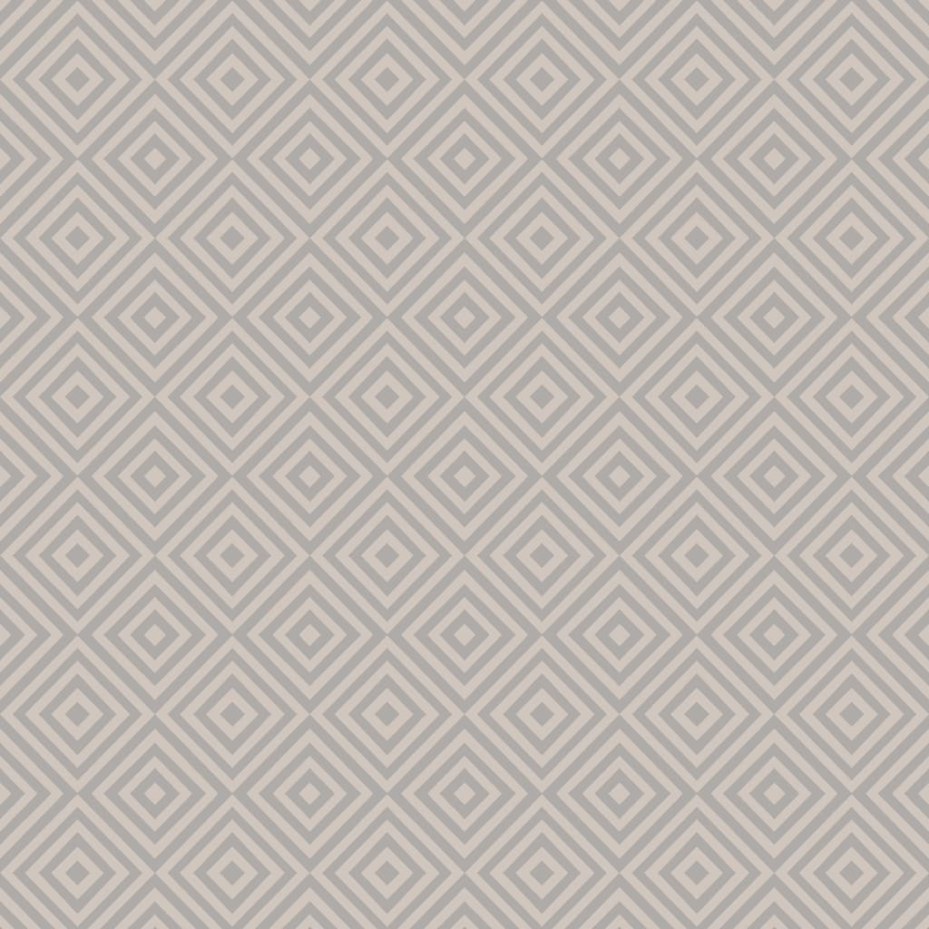 Beacon House Metropolitan Grey Geometric Diamond Wallpaper