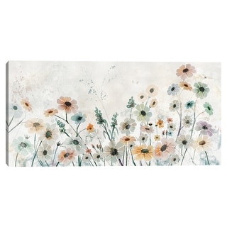 Gentle Blooms Canvas Art Print