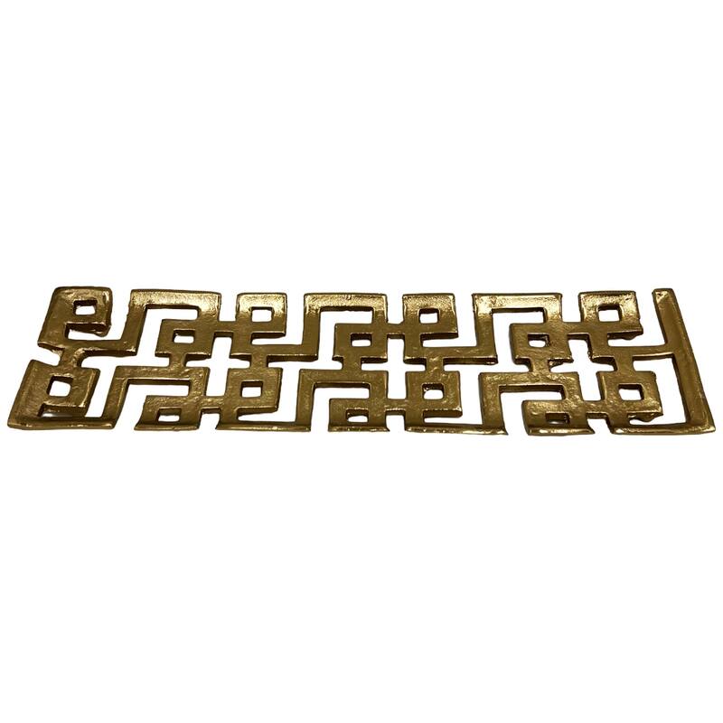 Decorative Handmade Aluminum Modern Tray
