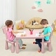 preview thumbnail 2 of 38, Gymax Kids Table & 2 Chairs Set Toddler Activity Play Dining Study - See Details