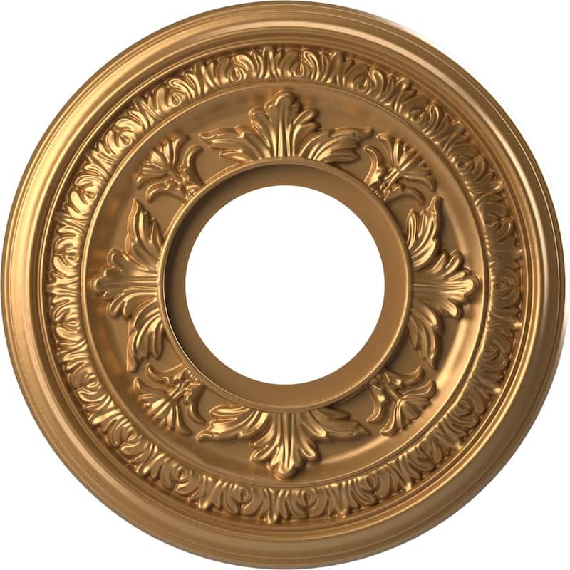 3 1/2" Inside Diameter - Baltimore Thermoformed PVC Ceiling Medallion