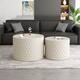Option Beige Honeycomb-(23.62"L+18.9"L)Set of 2
