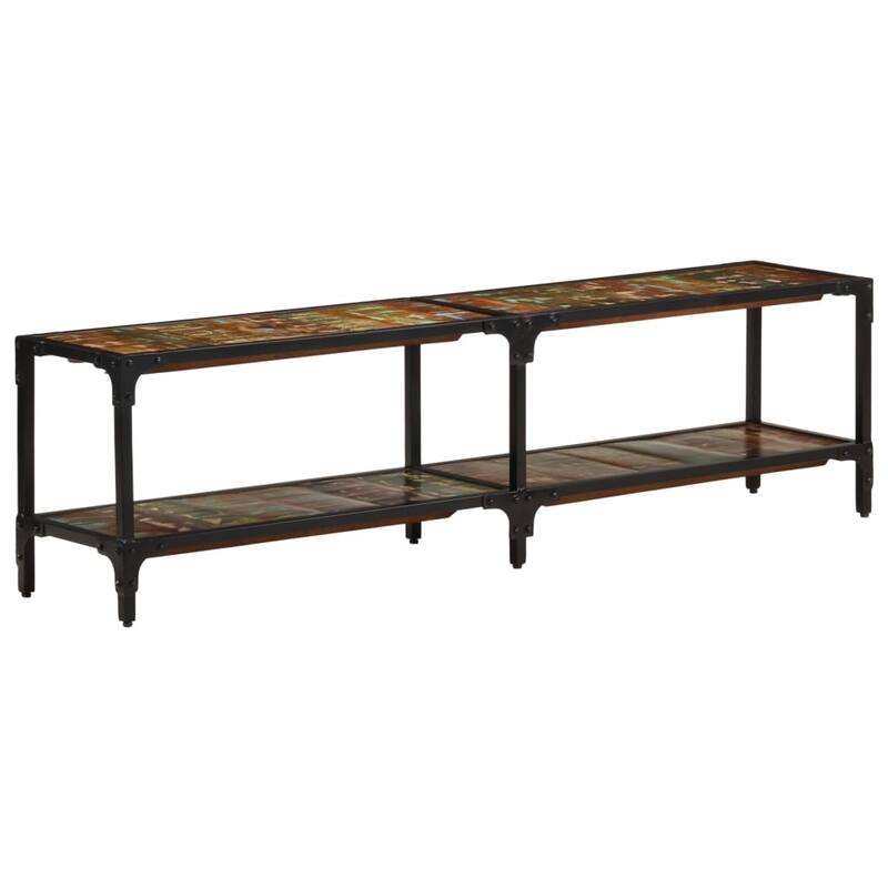 vidaXL TV Stand 59.1"x11.8"x16.1" Solid Wood Reclaimed - 59.1" x 11.8" x 16.1"