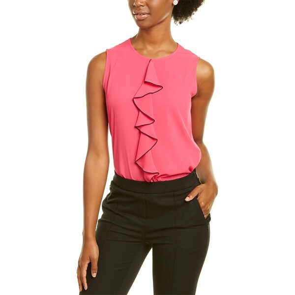 karl lagerfeld ruffle blouse