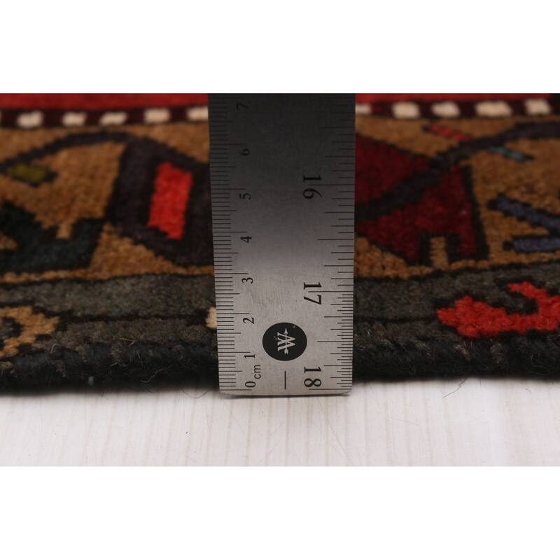 ECARPETGALLERY Hand-knotted Kayseri Vintage Red Wool Rug - 4'10 x 6'6