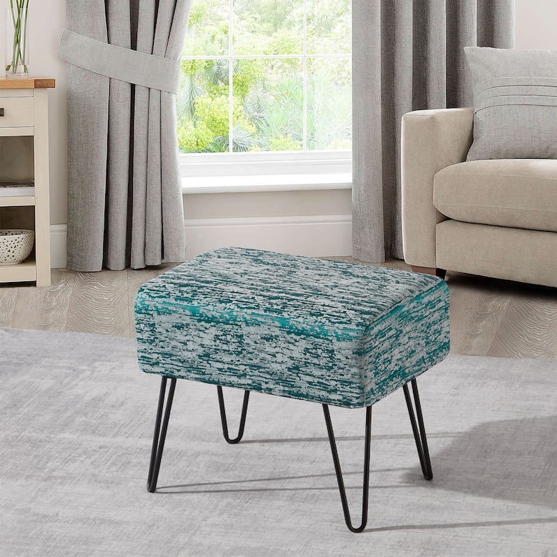 Serenta Jacquard Retro Ottoman