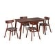 preview thumbnail 18 of 20, Simple Living Solid Beechwood Cadiz 5-piece Dining Set