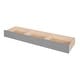 preview thumbnail 12 of 13, Twin Over Full Pine Wood L-Shaped Bunk Bed with 3-Drawers, Ladder, Staircase, Guardrails for Kids' Room, Easy Assembly, Grey
