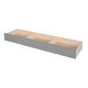 preview thumbnail 12 of 14, Twin over Full L-Shaped Bunk Bed With Maximized space, Grey