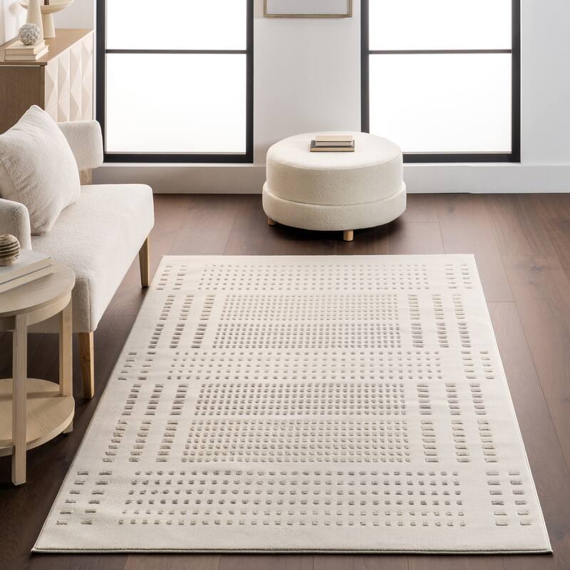 Nuloom Rowyn Geometric Machine Washable Area Rug