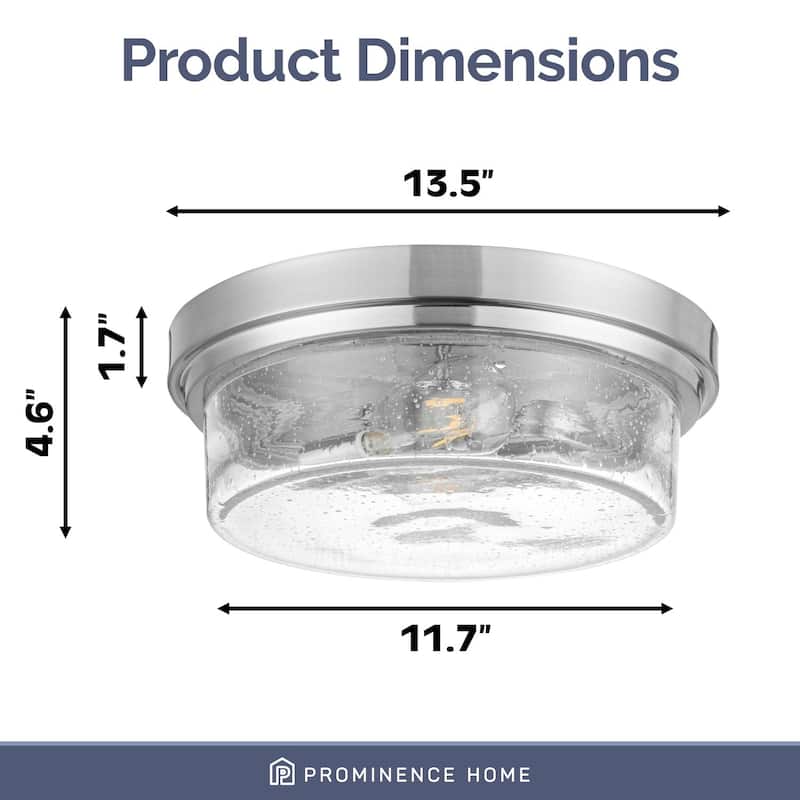 Prominence Home Madalyn, Flushmount Light Fixture