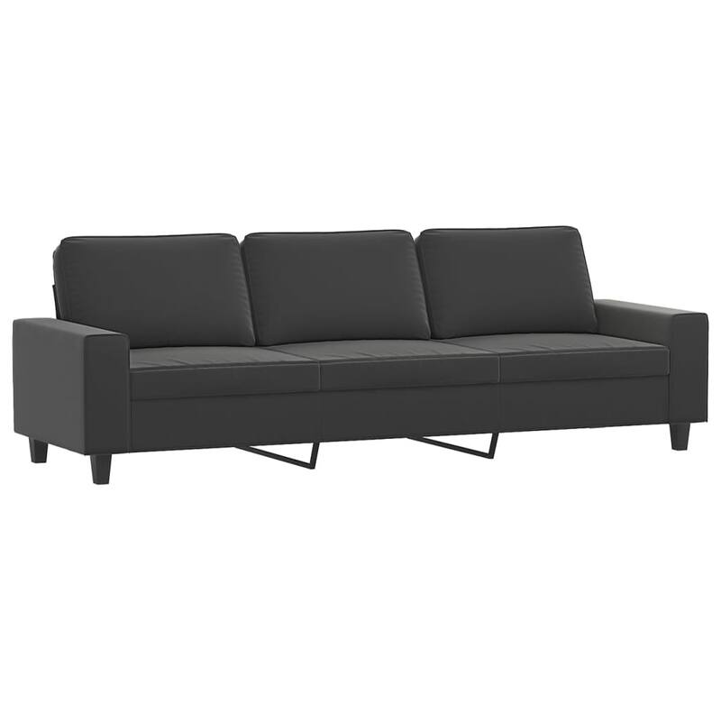 vidaXL Sofa Chair Accent Upholstered Chair for Living Room Microfiber Fabric