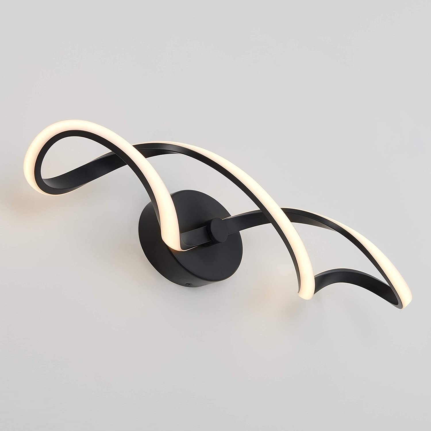 Swirl sales vanity light