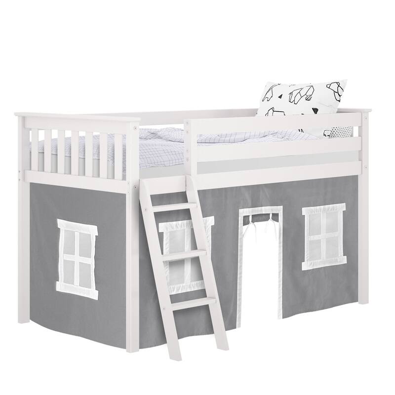 Max and Lily Cotton Underbed Curtain Square