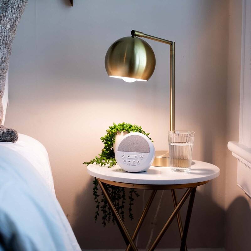 Yogasleep Nod Sound Machine and Night Light - White
