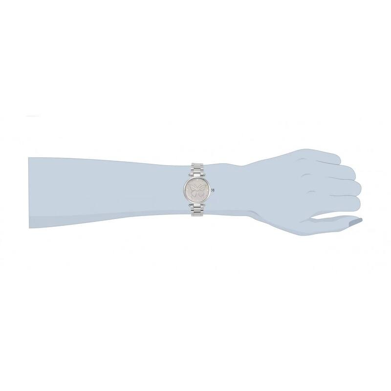 Invicta Women's 33232 Wildflower Quartz PC21AF Mother of Pearl, Metal Dial Watch - White