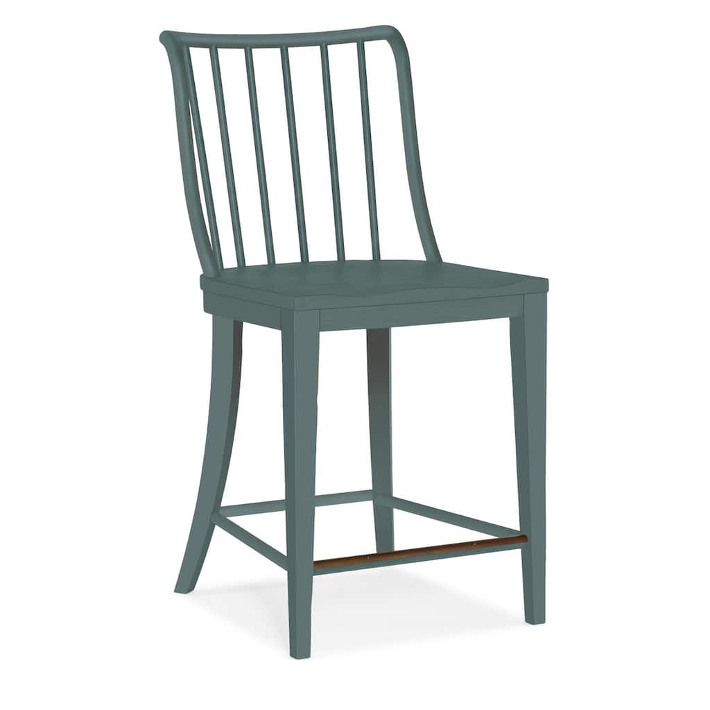 Hooker Furniture 6350-75350 series 20" Wide Framed Modern Stool