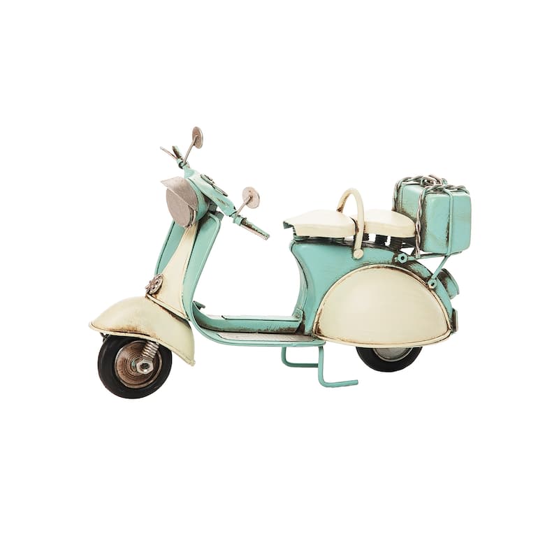 Blue Skooter Figurine