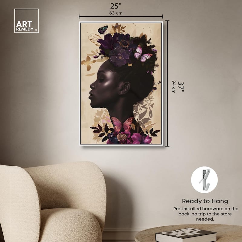 Butterfly Passion Canvas by Art Remedy