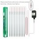 preview thumbnail 9 of 7, 2pcs Meteor Shower Rain Lights 10 Tube Xmas Snowfall Outdoor Light