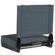 2 Pack 500 lb. Rated Lightweight Stadium Chair-Handle-Padded Seat