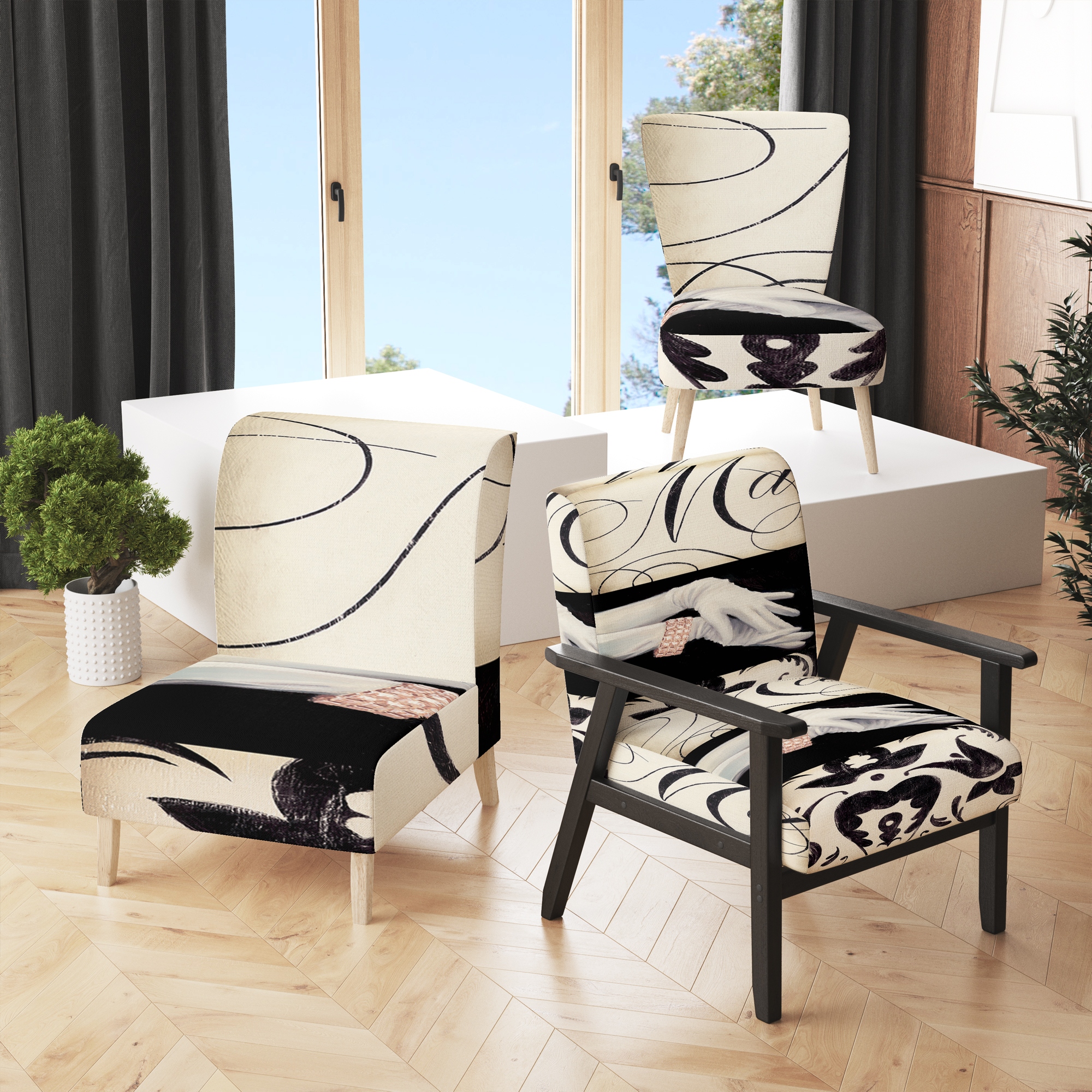 Fancy sitting on sale chair