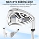 preview thumbnail 8 of 7, Gymax Iron Single Golf Club for Men w/ Steel Shaft for Right Handed