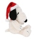 preview thumbnail 3 of 2, Lambs & Ivy Snoopy Peanuts Holiday Christmas Plush Stuffed Animal Toy Plushie