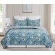 preview thumbnail 4 of 3, Morrison Cotton Reversible Machine Washable Quilt Set