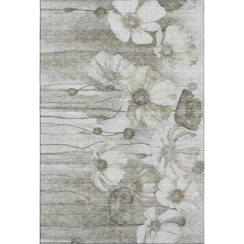 Premium Washable Super Soft Modern Floral Mayfield Rug