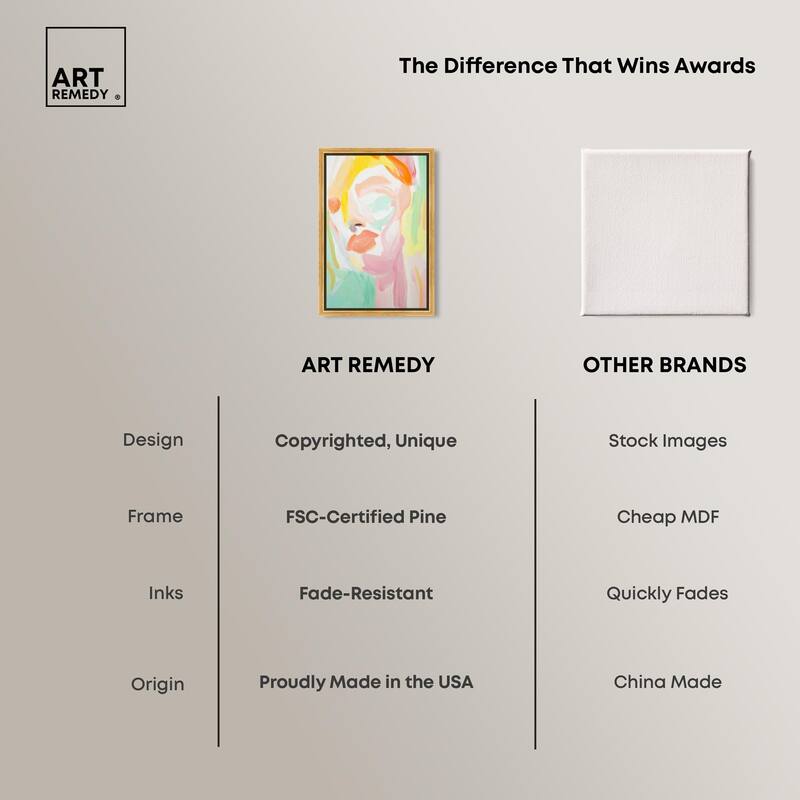 Hues of Emotion I Canvas by Art Remedy