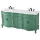 preview thumbnail 3 of 9, Elegant Lighting VF10172D-VW Danville 72" Free Standing Double Basin