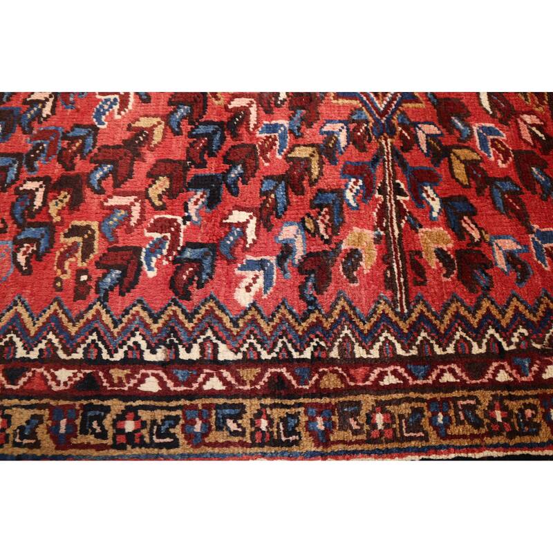 ECARPETGALLERY Hand-knotted Sarabi Red Wool Rug - 8'10 x 10'11