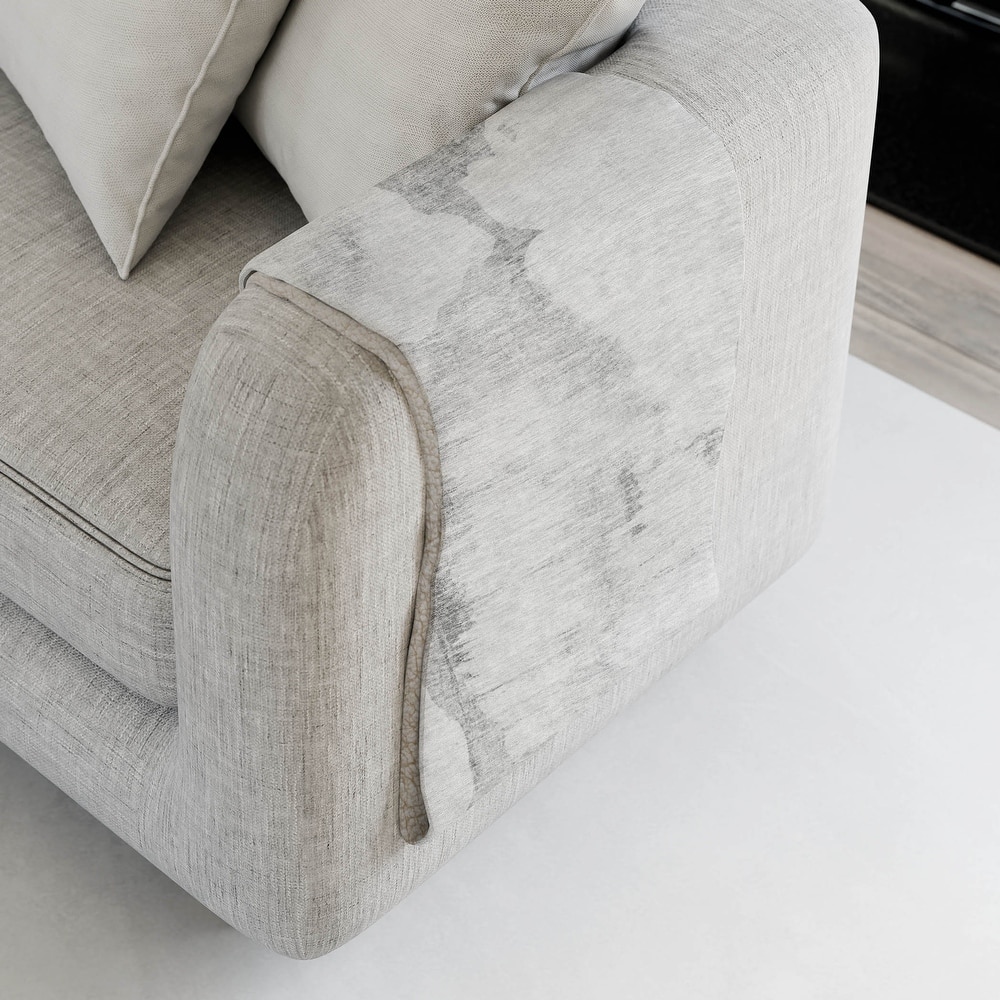 Premium Machine Washable Abstract Modern Sherpa Throw Blanket