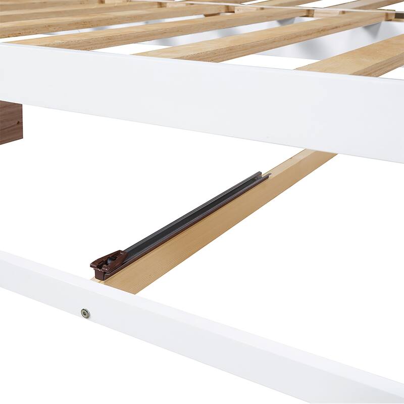 Extendable Bed Daybed with Two Drawers