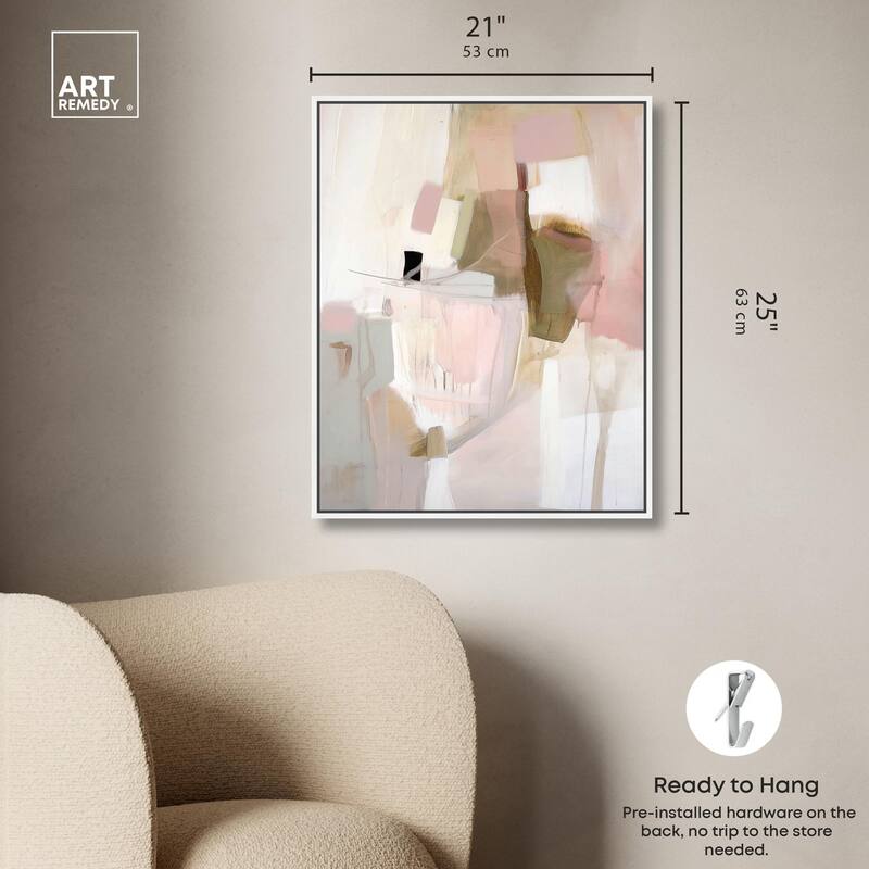 Pigment Flow I Canvas by Art Remedy