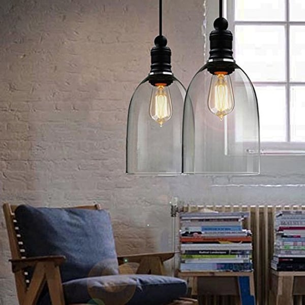 Big bell glass pendant light fixture Bed Bath Beyond 23570190