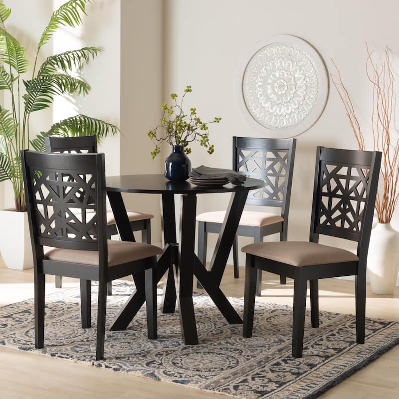 Felice Modern Wood 5-Piece Dining Set