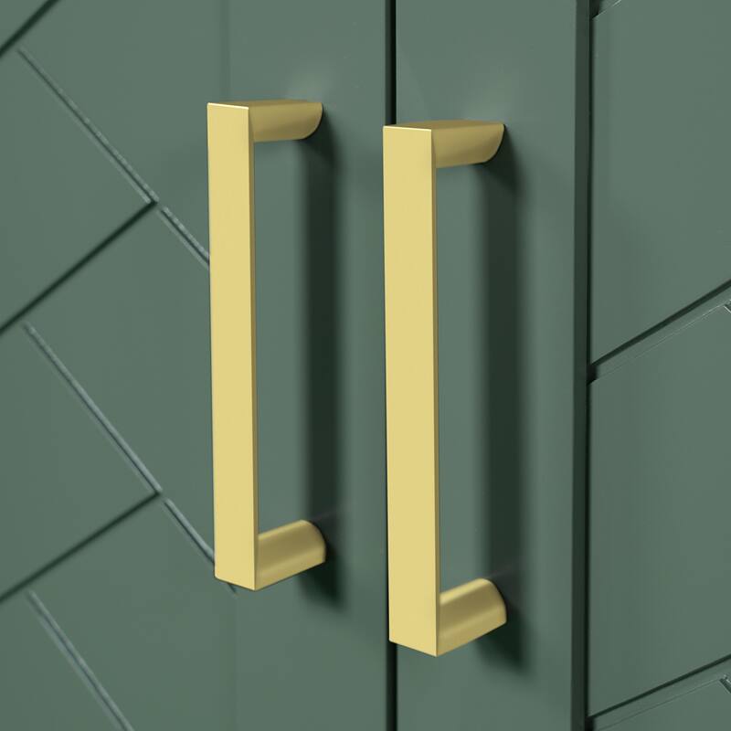 30'' Freestanding Bathroom Vanity with White Integrated Ceramic Sink - 30'' x 18'' x 34''