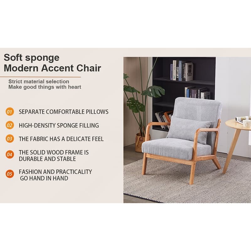 Mid-Century Modern Accent Chair