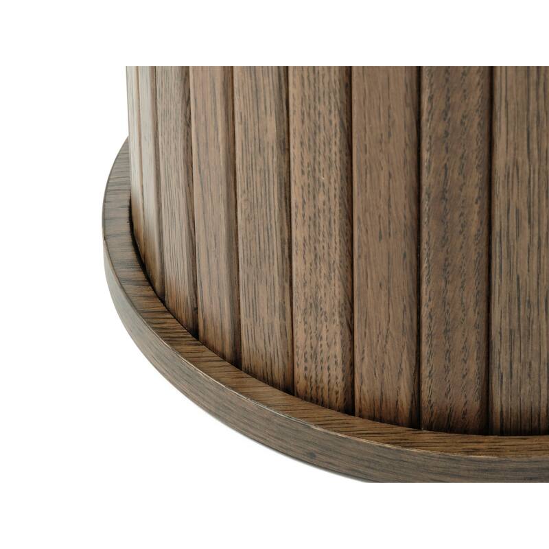 Rye Studio Nicola Mid-Century Modern Pedestal Side Table