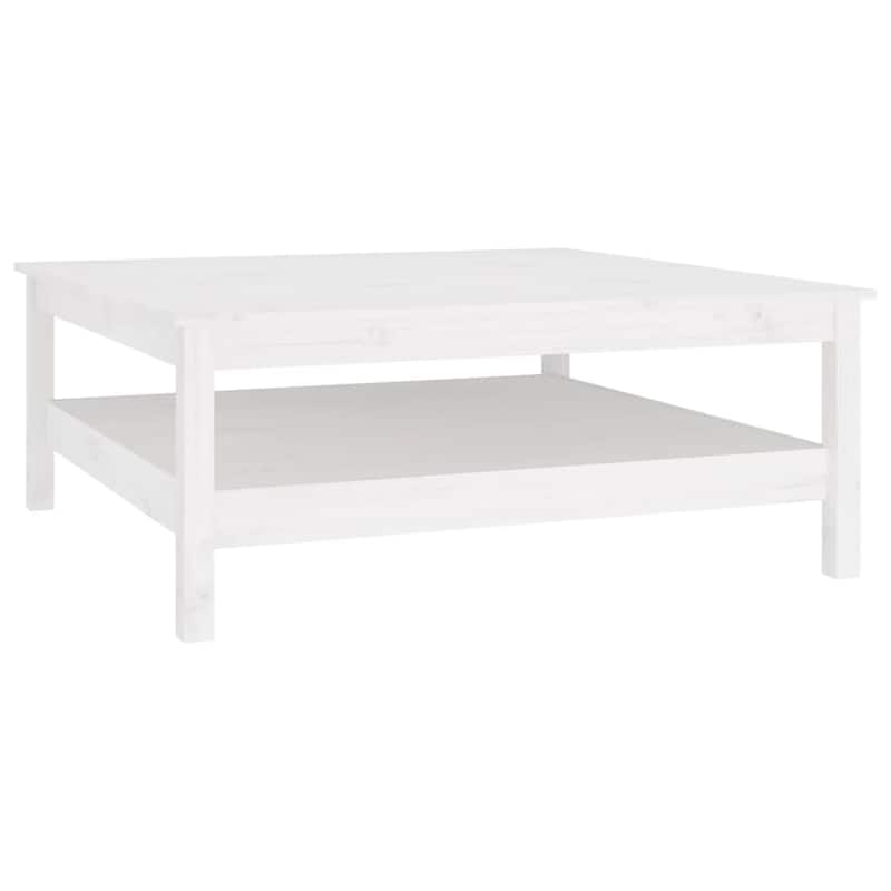vidaXL Coffee Table Solid Pine Wood