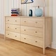 preview thumbnail 12 of 28, Harbor 6-Drawer Dresser Blonde