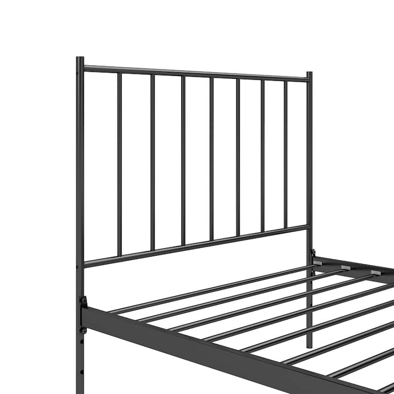 RealRooms Ares Adjustable Height Metal Bed Frame