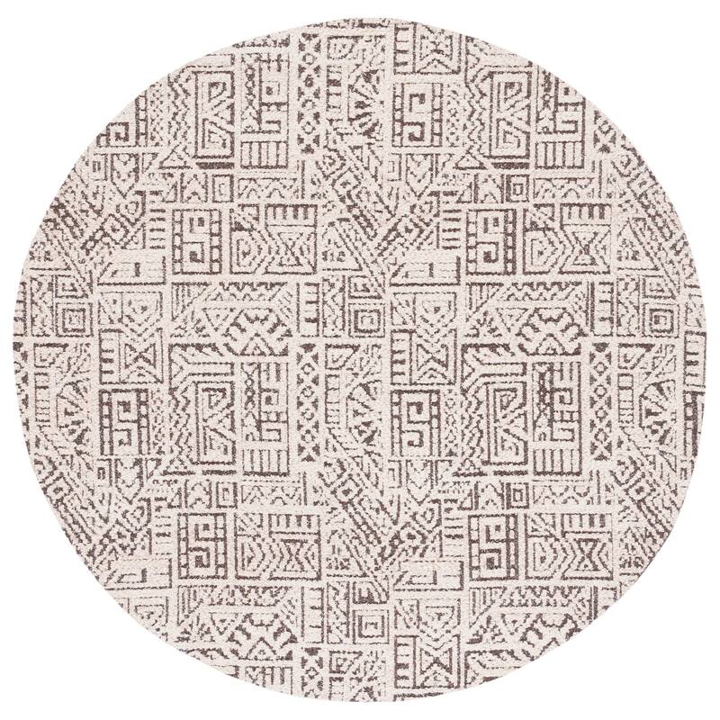 SAFAVIEH Hand-Woven Classic Vintage Renata Aztec Cotton Rug