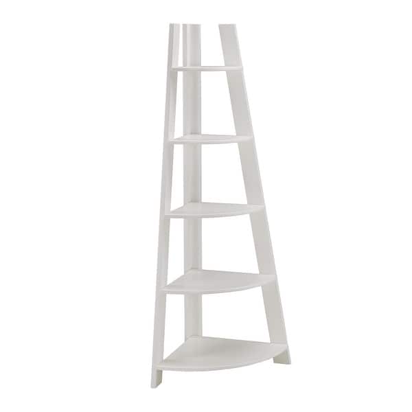Stoyan Corner Ladder Bookcase By Inspire Q Classic Overstock 30872645 New and used items, cars, real estate, jobs, services, vacation i purchased this ladder for $335 from the home depot for a project that didn't happen. usd