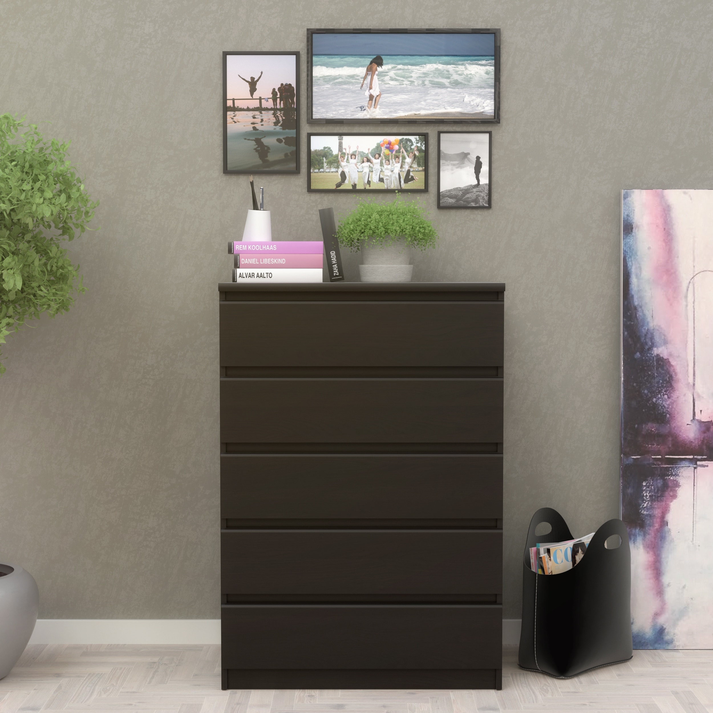 5 drawer dressers cheap for sale