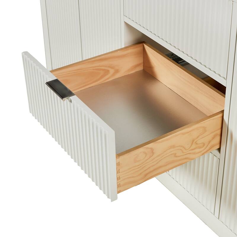 Ariel P60-BC Milan 60" Single Free Standing Vanity Cabinet